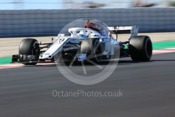 World © Octane Photographic Ltd. Formula 1 – Winter Test 2. Alfa Romeo Sauber F1 Team C37 – Marcus Ericsson. Circuit de Barcelona-Catalunya, Spain. Tuesday 6th March 2018.