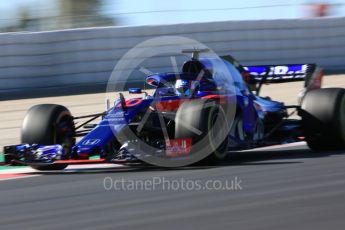 World © Octane Photographic Ltd. Formula 1 – Winter Test 2. Scuderia Toro Rosso STR13 – Pierre Gasly. Circuit de Barcelona-Catalunya, Spain. Tuesday 6th March 2018.