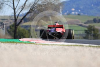 World © Octane Photographic Ltd. Formula 1 – Winter Test 2. Scuderia Ferrari SF71-H – Sebastian Vettel, Circuit de Barcelona-Catalunya, Spain. Tuesday 6th March 2018.