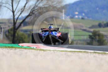 World © Octane Photographic Ltd. Formula 1 – Winter Test 2. Scuderia Toro Rosso STR13 – Pierre Gasly. Circuit de Barcelona-Catalunya, Spain. Tuesday 6th March 2018.