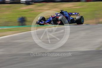 World © Octane Photographic Ltd. Formula 1 – Winter Test 2. Scuderia Toro Rosso STR13 – Pierre Gasly. Circuit de Barcelona-Catalunya, Spain. Tuesday 6th March 2018.