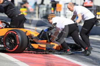 World © Octane Photographic Ltd. Formula 1 – Winter Test 2. McLaren MCL33 – Stoffel Vandoorne. Circuit de Barcelona-Catalunya, Spain. Tuesday 6th March 2018.