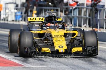 World © Octane Photographic Ltd. Formula 1 – Winter Test 2. Renault Sport F1 Team RS18 – Carlos Sainz. Circuit de Barcelona-Catalunya, Spain. Tuesday 6th March 2018.