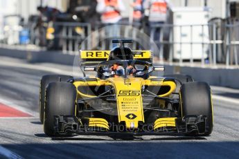 World © Octane Photographic Ltd. Formula 1 – Winter Test 2. Renault Sport F1 Team RS18 – Carlos Sainz. Circuit de Barcelona-Catalunya, Spain. Tuesday 6th March 2018.