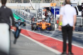 World © Octane Photographic Ltd. Formula 1 – Winter Test 2. McLaren MCL33 – Stoffel Vandoorne. Circuit de Barcelona-Catalunya, Spain. Tuesday 6th March 2018.