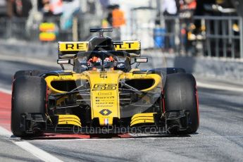 World © Octane Photographic Ltd. Formula 1 – Winter Test 2. Renault Sport F1 Team RS18 – Carlos Sainz. Circuit de Barcelona-Catalunya, Spain. Tuesday 6th March 2018.
