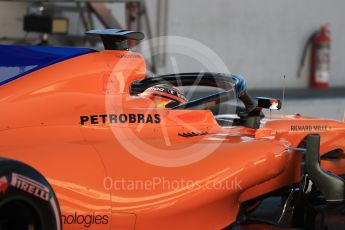 World © Octane Photographic Ltd. Formula 1 – Winter Test 2. McLaren MCL33 – Stoffel Vandoorne. Circuit de Barcelona-Catalunya, Spain. Tuesday 6th March 2018.