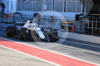 World © Octane Photographic Ltd. Formula 1 – Winter Test 2. Williams Martini Racing FW41 – Sergey Sirotkin. Circuit de Barcelona-Catalunya, Spain. Tuesday 6th March 2018.