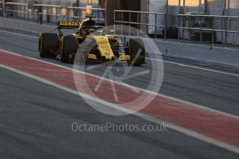 World © Octane Photographic Ltd. Formula 1 – Winter Test 2. Renault Sport F1 Team RS18 – Nico Hulkenberg. Circuit de Barcelona-Catalunya, Spain. Tuesday 6th March 2018.