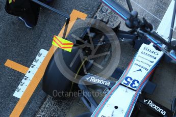 World © Octane Photographic Ltd. Formula 1 – Winter Test 2. Williams Martini Racing FW41 – Sergey Sirotkin. Circuit de Barcelona-Catalunya, Spain. Tuesday 6th March 2018.