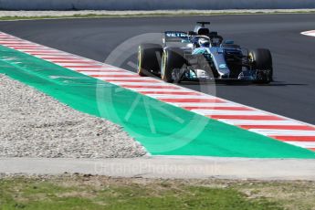 World © Octane Photographic Ltd. Formula 1 – Winter Test 2. Mercedes AMG Petronas Motorsport AMG F1 W09 EQ Power+ - Valtteri Bottas. Circuit de Barcelona-Catalunya, Spain. Tuesday 6th March 2018.