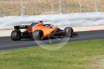 World © Octane Photographic Ltd. Formula 1 – Winter Test 2. McLaren MCL33 – Stoffel Vandoorne. Circuit de Barcelona-Catalunya, Spain. Tuesday 6th March 2018.