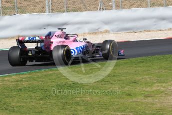 World © Octane Photographic Ltd. Formula 1 – Winter Test 2. Sahara Force India VJM11 - Sergio Perez. Circuit de Barcelona-Catalunya, Spain. Tuesday 6th March 2018.