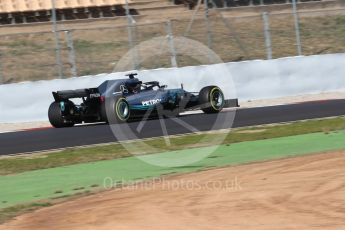 World © Octane Photographic Ltd. Formula 1 – Winter Test 2. Mercedes AMG Petronas Motorsport AMG F1 W09 EQ Power+ - Lewis Hamilton. Circuit de Barcelona-Catalunya, Spain. Tuesday 6th March 2018.