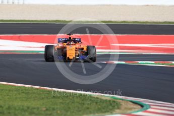 World © Octane Photographic Ltd. Formula 1 – Winter Test 2. McLaren MCL33 – Stoffel Vandoorne. Circuit de Barcelona-Catalunya, Spain. Tuesday 6th March 2018.