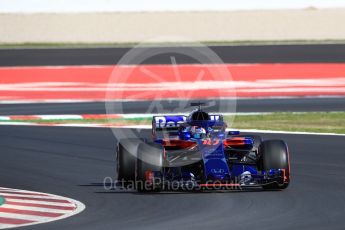 World © Octane Photographic Ltd. Formula 1 – Winter Test 2. Scuderia Toro Rosso STR13 – Pierre Gasly. Circuit de Barcelona-Catalunya, Spain. Tuesday 6th March 2018.