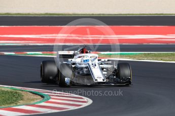 World © Octane Photographic Ltd. Formula 1 – Winter Test 2. Alfa Romeo Sauber F1 Team C37 – Marcus Ericsson. Circuit de Barcelona-Catalunya, Spain. Tuesday 6th March 2018.