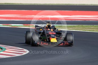 World © Octane Photographic Ltd. Formula 1 – Winter Test 2. Aston Martin Red Bull Racing TAG Heuer RB14 – Max Verstappen. Circuit de Barcelona-Catalunya, Spain. Tuesday 6th March 2018.