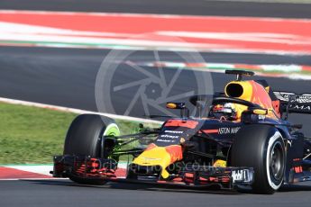 World © Octane Photographic Ltd. Formula 1 – Winter Test 2. Aston Martin Red Bull Racing TAG Heuer RB14 – Max Verstappen. Circuit de Barcelona-Catalunya, Spain. Tuesday 6th March 2018.