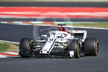 World © Octane Photographic Ltd. Formula 1 – Winter Test 2. Alfa Romeo Sauber F1 Team C37 – Marcus Ericsson. Circuit de Barcelona-Catalunya, Spain. Tuesday 6th March 2018.