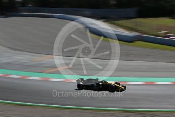 World © Octane Photographic Ltd. Formula 1 – Winter Test 2. Renault Sport F1 Team RS18 – Nico Hulkenberg. Circuit de Barcelona-Catalunya, Spain. Tuesday 6th March 2018.