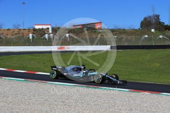 World © Octane Photographic Ltd. Formula 1 – Winter Test 2. Mercedes AMG Petronas Motorsport AMG F1 W09 EQ Power+ - Valtteri Bottas. Circuit de Barcelona-Catalunya, Spain. Tuesday 6th March 2018.