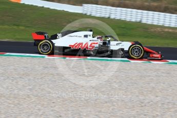 World © Octane Photographic Ltd. Formula 1 – Winter Test 2. Haas F1 Team VF-18 – Kevin Magnussen. Circuit de Barcelona-Catalunya, Spain. Tuesday 6th March 2018.