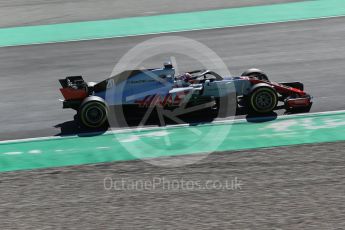 World © Octane Photographic Ltd. Formula 1 – Winter Test 2. Haas F1 Team VF-18 – Kevin Magnussen. Circuit de Barcelona-Catalunya, Spain. Tuesday 6th March 2018.