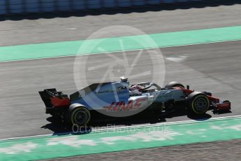 World © Octane Photographic Ltd. Formula 1 – Winter Test 2. Haas F1 Team VF-18 – Kevin Magnussen. Circuit de Barcelona-Catalunya, Spain. Tuesday 6th March 2018.