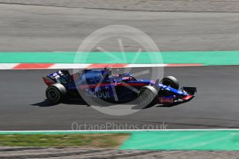 World © Octane Photographic Ltd. Formula 1 – Winter Test 2. Scuderia Toro Rosso STR13 – Pierre Gasly. Circuit de Barcelona-Catalunya, Spain. Tuesday 6th March 2018.