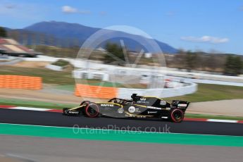 World © Octane Photographic Ltd. Formula 1 – Winter Test 2. Renault Sport F1 Team RS18 – Carlos Sainz. Circuit de Barcelona-Catalunya, Spain. Tuesday 6th March 2018.