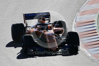 World © Octane Photographic Ltd. Formula 1 – Winter Test 2. McLaren MCL33 – Fernando Alonso. Circuit de Barcelona-Catalunya, Spain. Wednesday 7th March 2018.