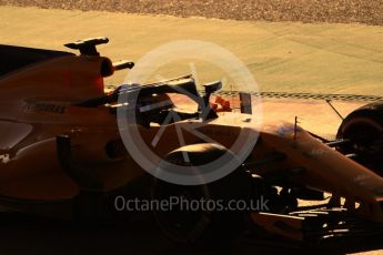 World © Octane Photographic Ltd. Formula 1 – Winter Test 2. McLaren MCL33 – Fernando Alonso. Circuit de Barcelona-Catalunya, Spain. Wednesday 7th March 2018.