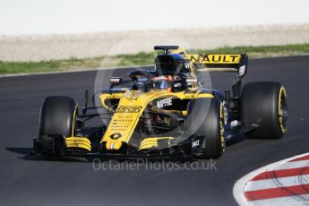 World © Octane Photographic Ltd. Formula 1 – Winter Test 2. Renault Sport F1 Team RS18 – Carlos Sainz. Circuit de Barcelona-Catalunya, Spain. Wednesday 7th March 2018.