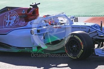 World © Octane Photographic Ltd. Formula 1 – Winter Test 2. Alfa Romeo Sauber F1 Team C37 – Charles Leclerc. Circuit de Barcelona-Catalunya, Spain. Wednesday 7th March 2018.