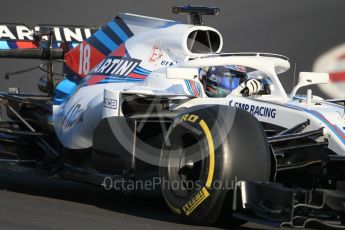 World © Octane Photographic Ltd. Formula 1 – Winter Test 2. Williams Martini Racing FW41 – Lance Stroll. Circuit de Barcelona-Catalunya, Spain. Wednesday 7th March 2018.