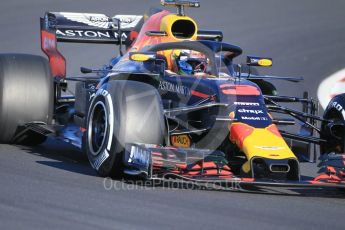 World © Octane Photographic Ltd. Formula 1 – Winter Test 2. Aston Martin Red Bull Racing TAG Heuer RB14 – Daniel Ricciardo. Circuit de Barcelona-Catalunya, Spain. Wednesday 7th March 2018.