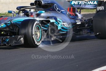 World © Octane Photographic Ltd. Formula 1 – Winter Test 2. Mercedes AMG Petronas Motorsport AMG F1 W09 EQ Power+ - Lewis Hamilton. Circuit de Barcelona-Catalunya, Spain. Wednesday 7th March 2018.