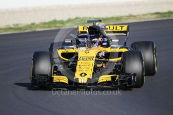 World © Octane Photographic Ltd. Formula 1 – Winter Test 2. Renault Sport F1 Team RS18 – Carlos Sainz. Circuit de Barcelona-Catalunya, Spain. Wednesday 7th March 2018.