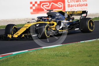 World © Octane Photographic Ltd. Formula 1 – Winter Test 2. Renault Sport F1 Team RS18 – Carlos Sainz. Circuit de Barcelona-Catalunya, Spain. Wednesday 7th March 2018.