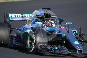 World © Octane Photographic Ltd. Formula 1 – Winter Test 2. Mercedes AMG Petronas Motorsport AMG F1 W09 EQ Power+ - Lewis Hamilton. Circuit de Barcelona-Catalunya, Spain. Wednesday 7th March 2018.