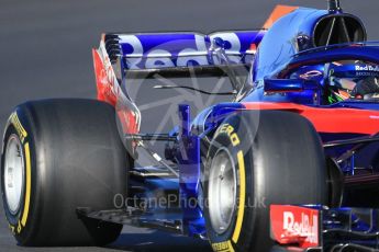 World © Octane Photographic Ltd. Formula 1 – Winter Test 2. Scuderia Toro Rosso STR13 – Brendon Hartley. Circuit de Barcelona-Catalunya, Spain. Wednesday 7th March 2018.