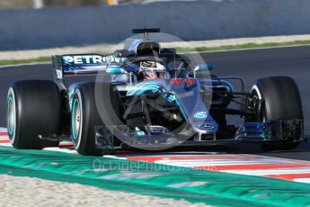 World © Octane Photographic Ltd. Formula 1 – Winter Test 2. Mercedes AMG Petronas Motorsport AMG F1 W09 EQ Power+ - Lewis Hamilton. Circuit de Barcelona-Catalunya, Spain. Wednesday 7th March 2018.