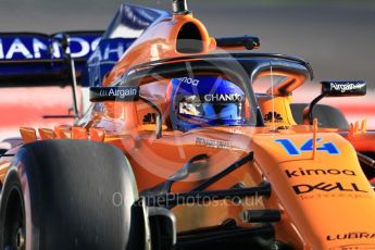 World © Octane Photographic Ltd. Formula 1 – Winter Test 2. McLaren MCL33 – Fernando Alonso. Circuit de Barcelona-Catalunya, Spain. Wednesday 7th March 2018.