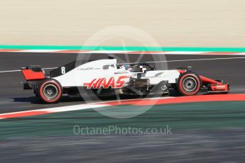 World © Octane Photographic Ltd. Formula 1 – Winter Test 2. Haas F1 Team VF-18 – Romain Grosjean. Circuit de Barcelona-Catalunya, Spain. Wednesday 7th March 2018.