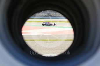 World © Octane Photographic Ltd. Formula 1 – Winter Test 2. Sahara Force India VJM11 - Esteban Ocon. Circuit de Barcelona-Catalunya, Spain. Wednesday 7th March 2018.