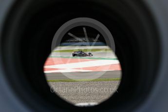 World © Octane Photographic Ltd. Formula 1 – Winter Test 2. Haas F1 Team VF-18 – Romain Grosjean. Circuit de Barcelona-Catalunya, Spain. Wednesday 7th March 2018.