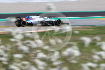 World © Octane Photographic Ltd. Formula 1 – Winter Test 2. Williams Martini Racing FW41 – Lance Stroll. Circuit de Barcelona-Catalunya, Spain. Wednesday 7th March 2018.