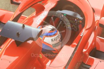 World © Octane Photographic Ltd. Formula 1 – Winter Test 2. Scuderia Ferrari SF71-H – Kimi Raikkonen. Circuit de Barcelona-Catalunya, Spain. Wednesday 7th March 2018.