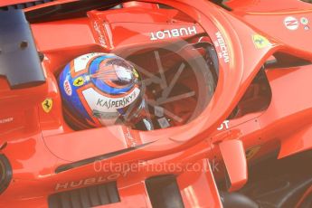 World © Octane Photographic Ltd. Formula 1 – Winter Test 2. Scuderia Ferrari SF71-H – Kimi Raikkonen. Circuit de Barcelona-Catalunya, Spain. Wednesday 7th March 2018.